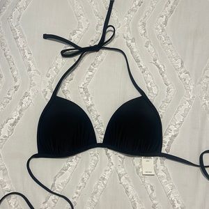 Black aerie bikini top. New with tags.